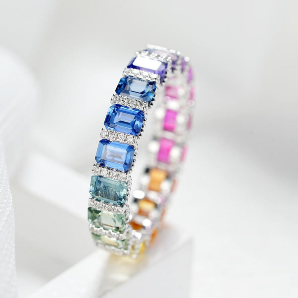 18KGold Diamond and Sapphire RING (18KJRD124) ORDER