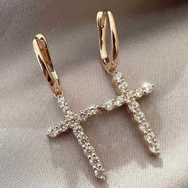 Cross Earrings (JE065)