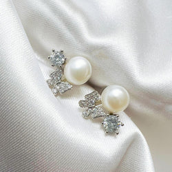 FRESH PURPLE PEARL EAERRING (FPE040)