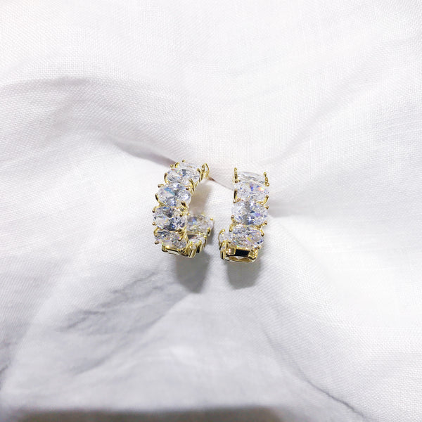 Oval Earrings (CE132)