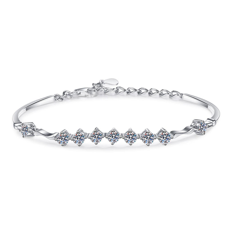 MOISSANITE SILVER BRACELETS(JBM032)