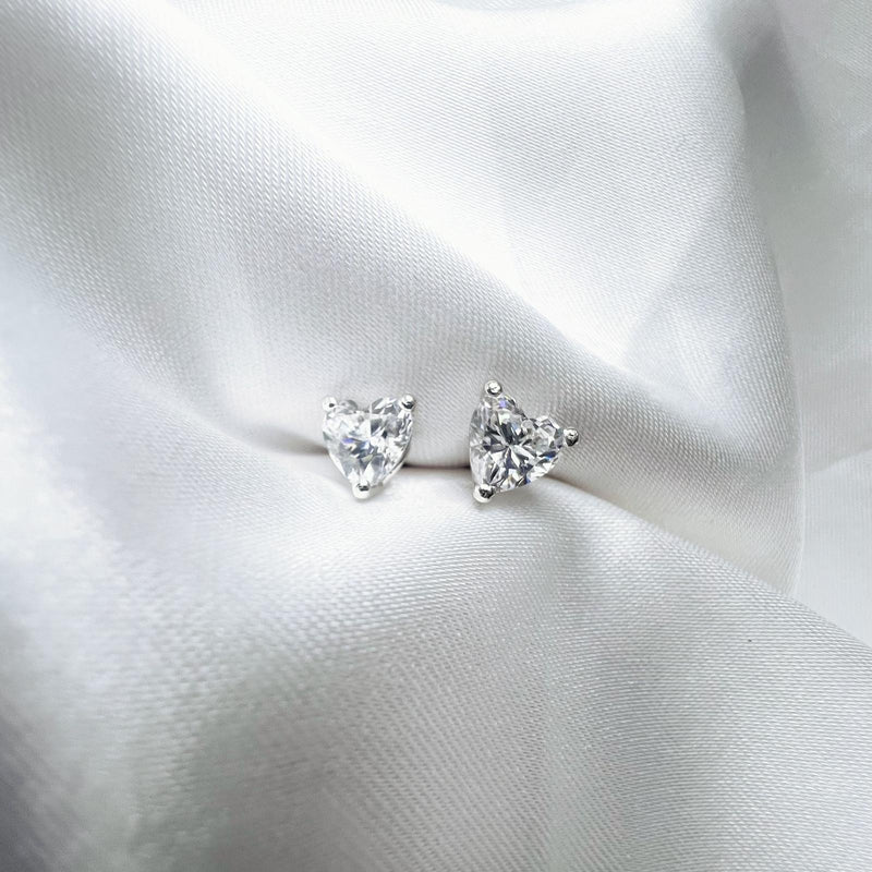 MOISSANITE SILVER EARRINGS(JEM023)