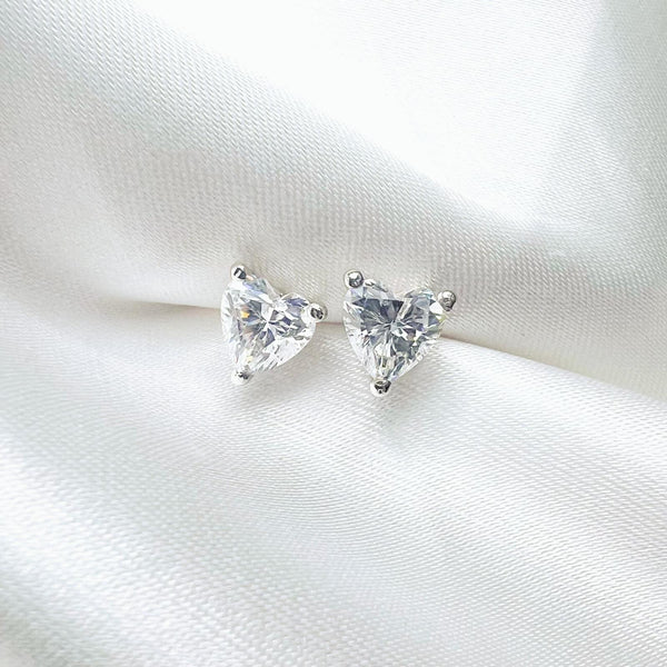 MOISSANITE SILVER EARRINGS(JEM023)