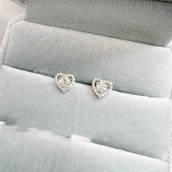 Moissanite Earrings (JEM057)