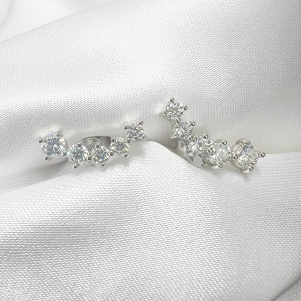 Moissanite Earrings (JEM059)