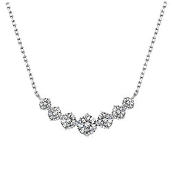 MOISSANITE SILVER NECKLACE(JNM023)