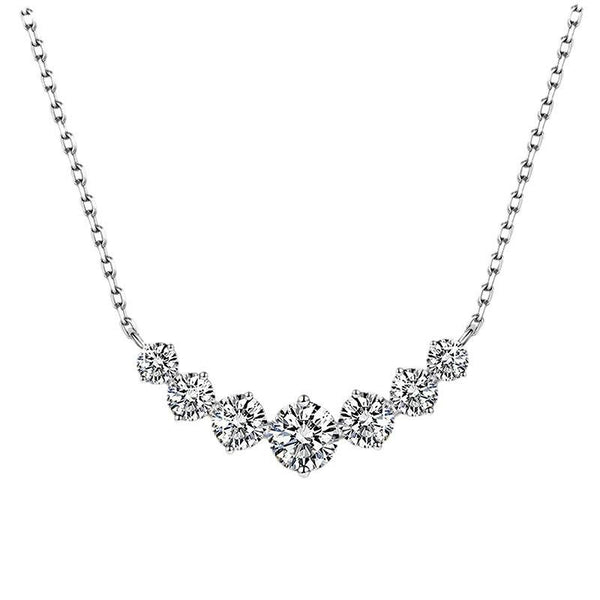 MOISSANITE SILVER NECKLACE(JNM023)