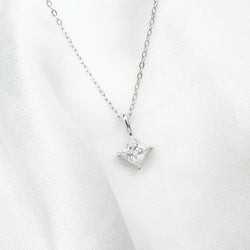 1CT MOISSANITE SILVER NECKLACE(JNM026)