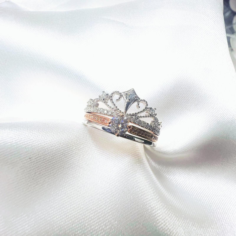 0.3CT MOISSANITE SILVER (JRM036)