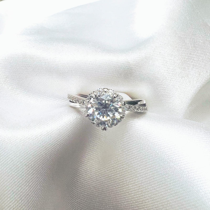 1CT MOISSANITE SILVER (JRM041)