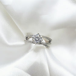 1CT MOISSANITE SILVER (JRM046)