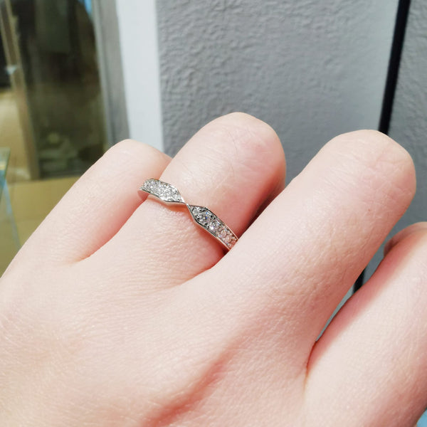 COUPLES MOISSANITE SILVER (JRM114)