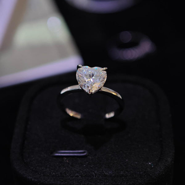 HEART MOISSANITE SILVER (JRM131)