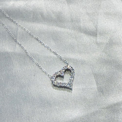 1.2CT MOISSANITE SILVER NECKLACE(JNM018)