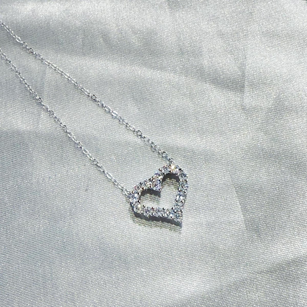 1.2CT MOISSANITE SILVER NECKLACE(JNM018)