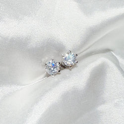 Moissanite Earrings (JEM074)