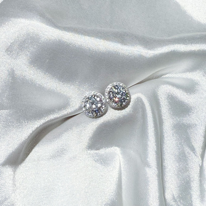 Moissanite Earrings (JEM053)