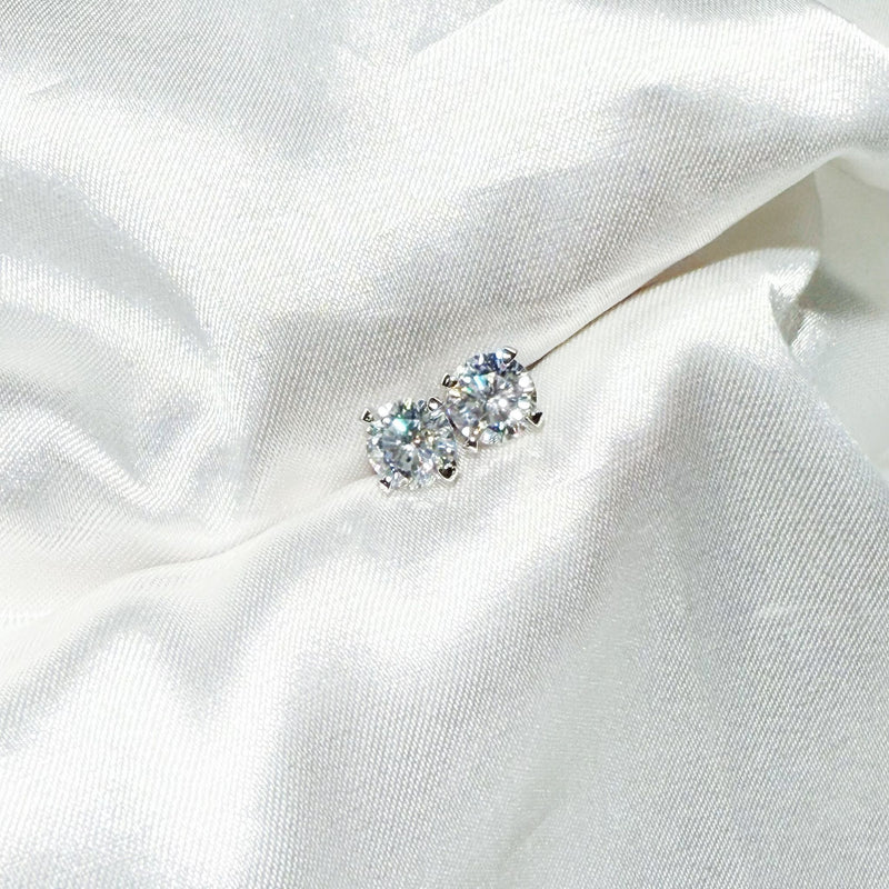 Moissanite Earrings (JEM066)