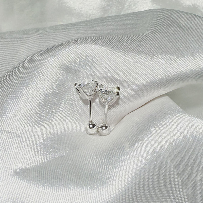 Moissanite Earrings (JEM066)