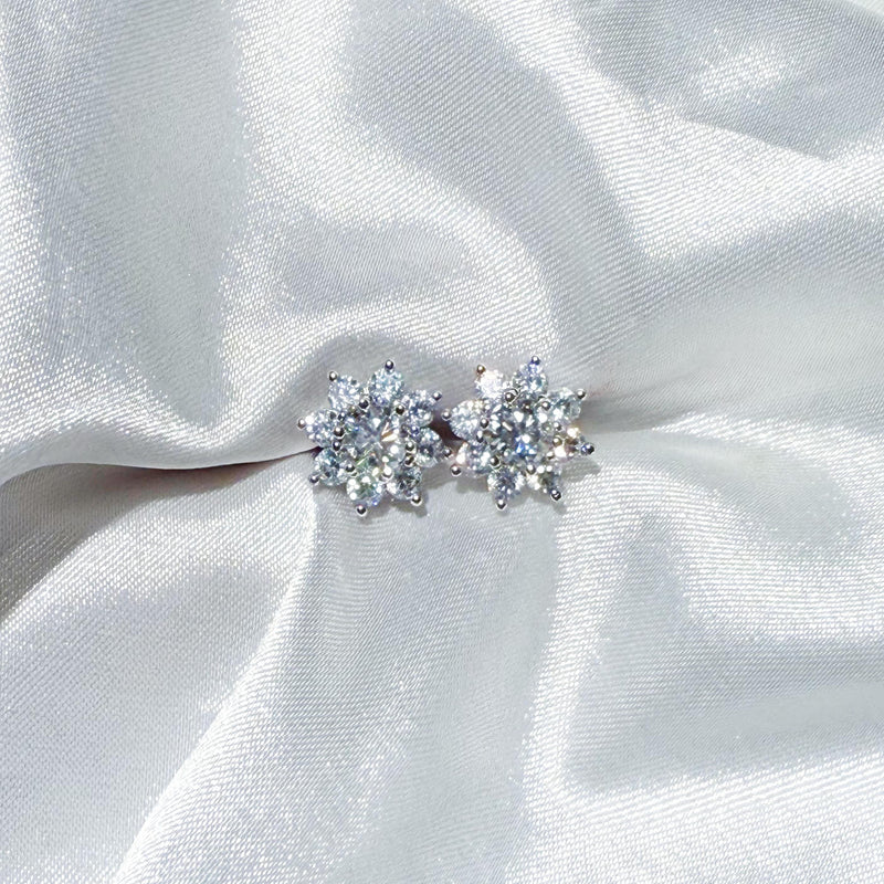 Moissanite Earrings (JEM063)