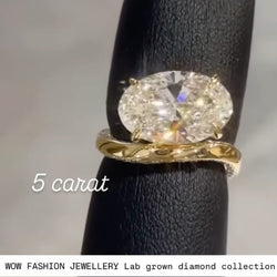 18k 5CT CVD Ring  BIG SALES (18KCVD001) ORDER