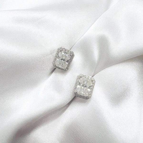 Moissanite Earrings (JEM052)