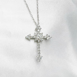 MOISSANITE SILVER NECKLACE(JNM014) (副本)