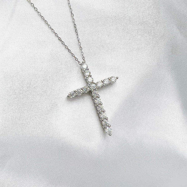 MOISSANITE SILVER NECKLACE(JNM013)