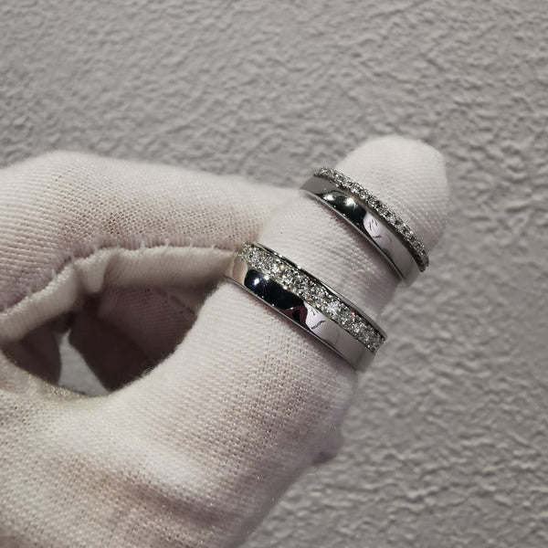 COUPLES MOISSANITE SILVER (JRM116)