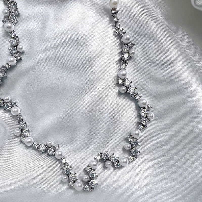 Swarovski Pearl Necklace (SWPN049)