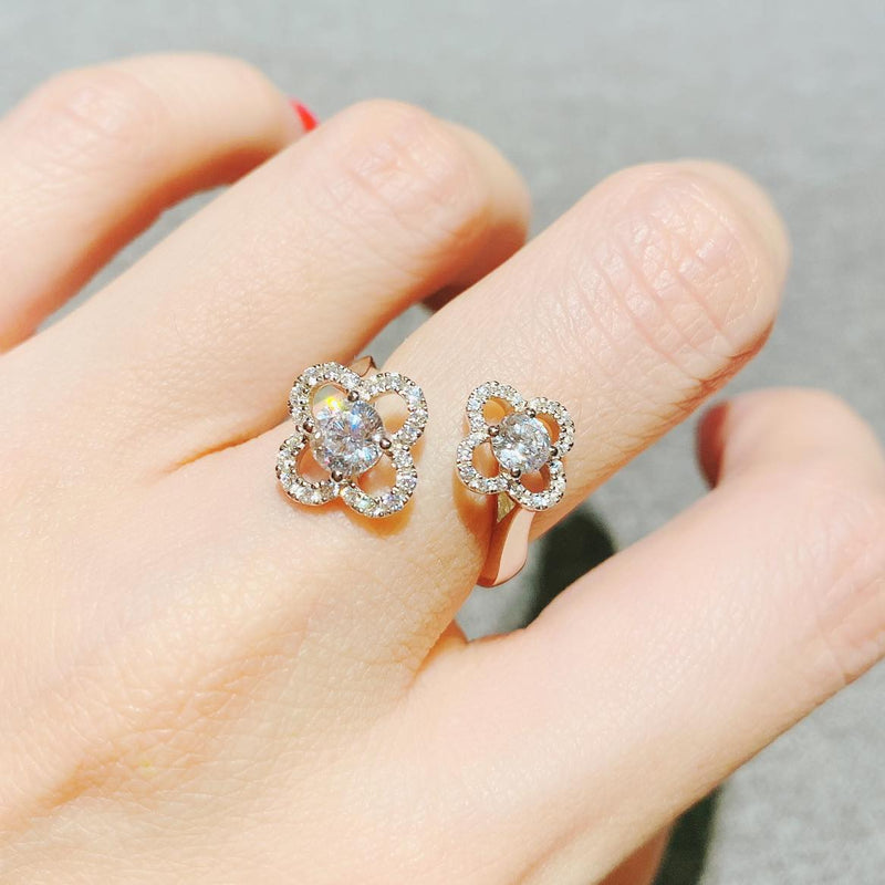 Double Cosmos Ring  (JR084)