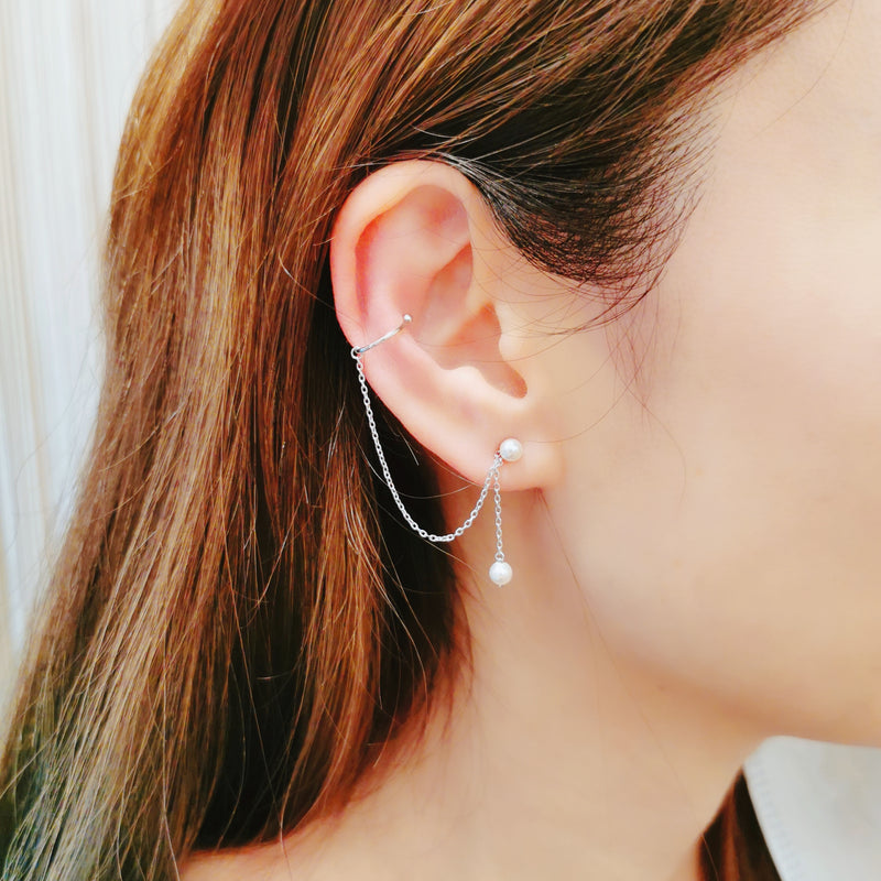 Swarovski Pearl Earrings(SWPE047)
