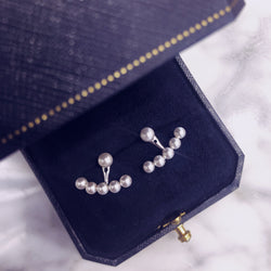 Swarovski Pearl 3ways Earrings(SWPE012)