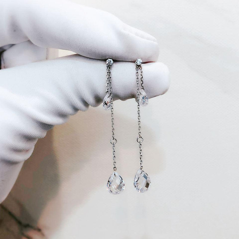 Swarovski Crystal Earrings 3ways水晶耳環 (SWCE001)