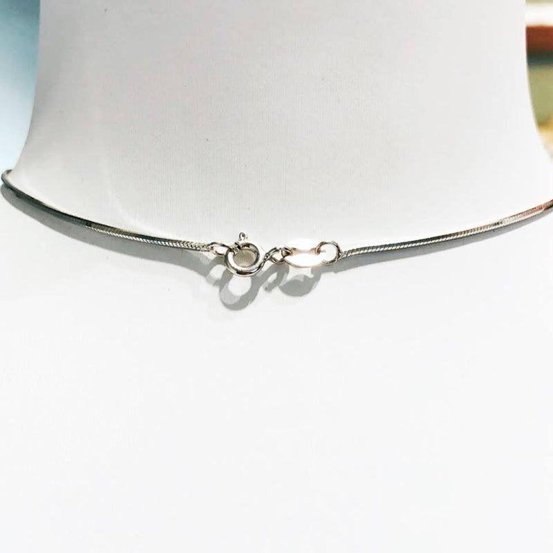 Pear Halo Jewelry Necklace 梨形石光環吊墜頸鏈 (JN014)