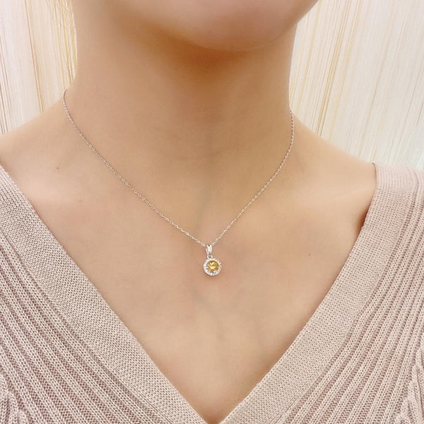 Citrine Necklace (NL002)