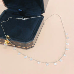 13 Stones Swarovski Crystal Necklace (SWCN001)