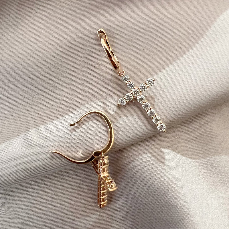 Cross Earrings (JE045)