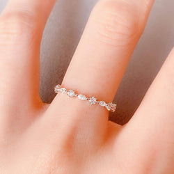 Chloe Mixed Shape Rings (JR078)