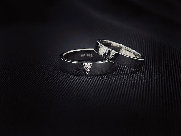 5MM Couple V Ring 戒指 (JR091)