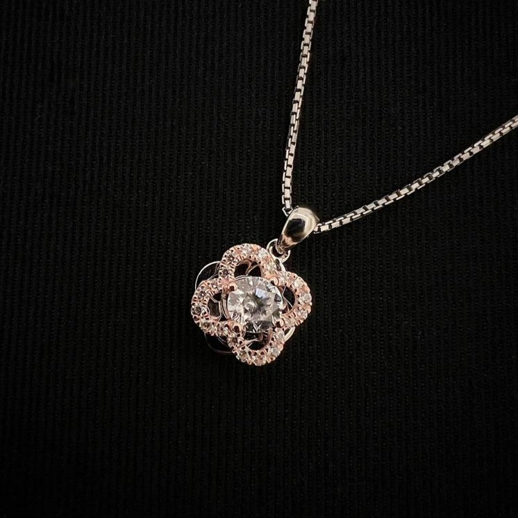 Two Tones Cosmos Jewelry Necklace (JN045)