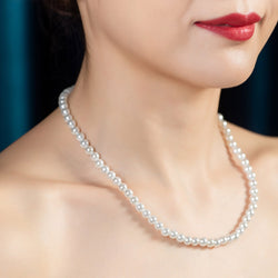 8MM Swarovski Pearl Necklace (SWPN012)