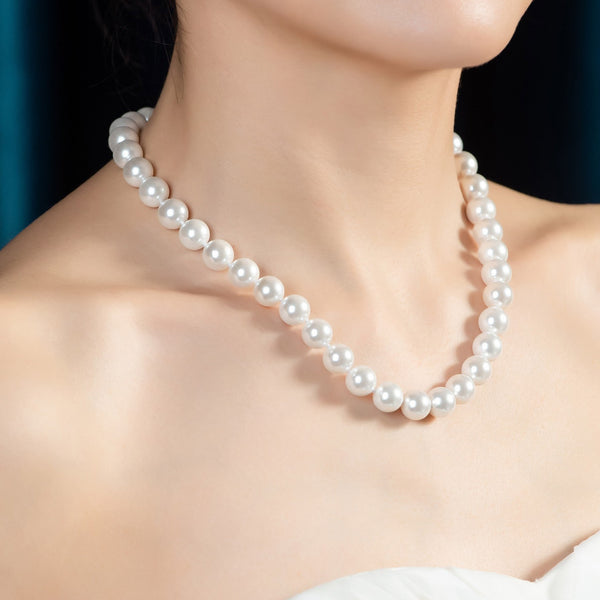 10MM Swarovski Pearl Necklace (SWPN013) ORDER