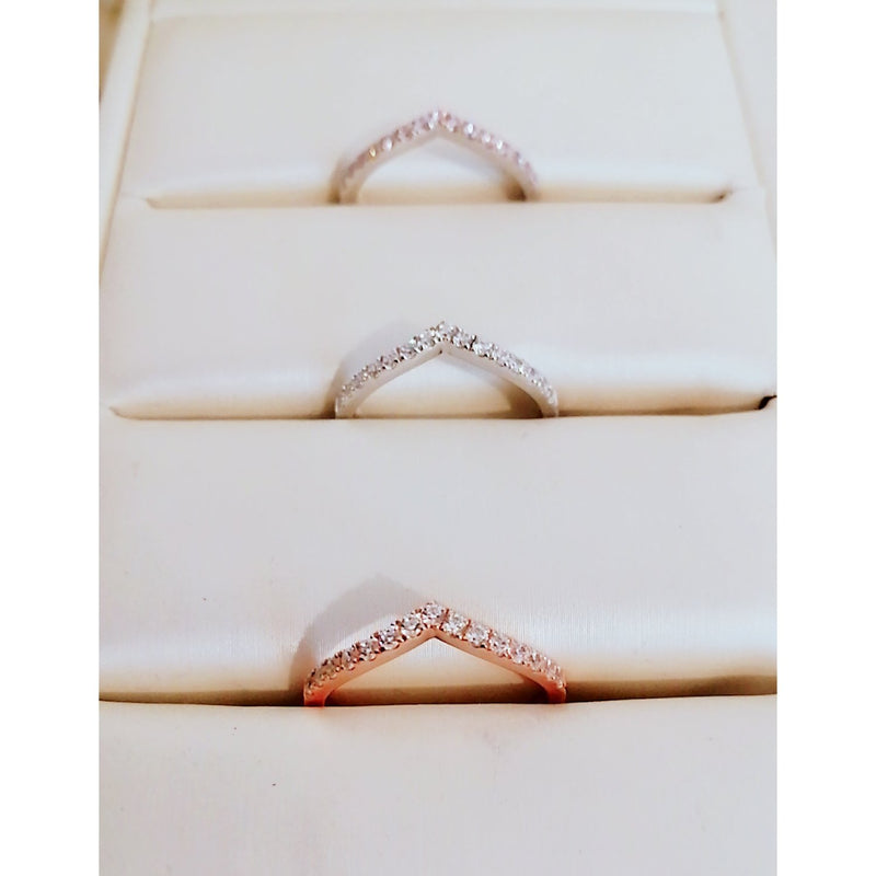 1.7mm Classic V Shape Ring  V型戒指 (JR007)