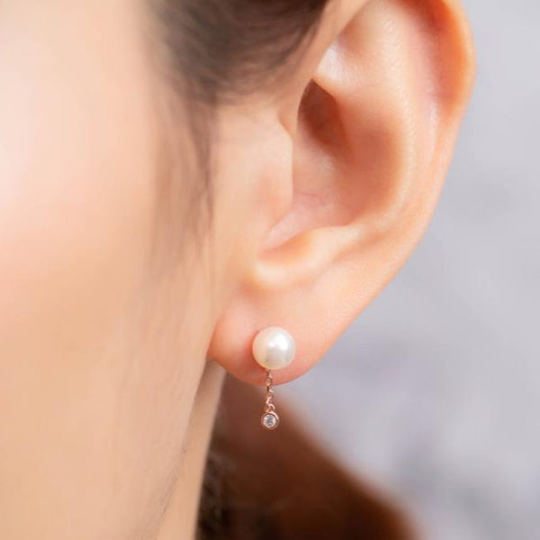 Swarovski Pearl Earrings(SWPE049)