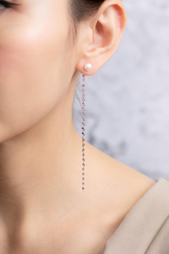 Swarovski Pearl Earrings(SWPE051)