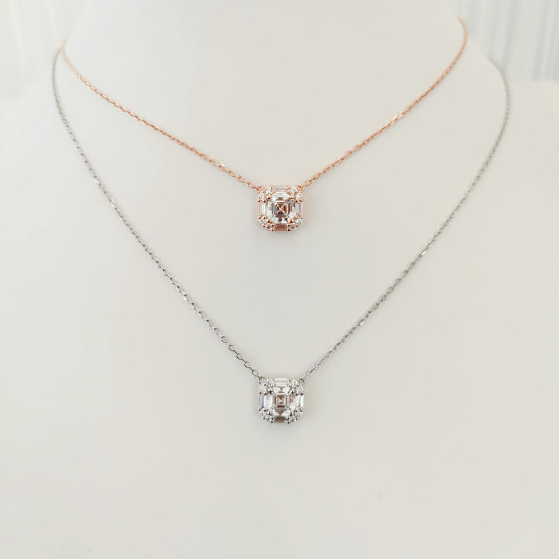 Asscher Necklace (JN039)