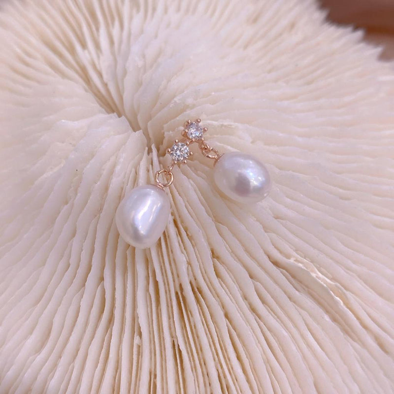 Freshwater Pearl Earring (FPE011)